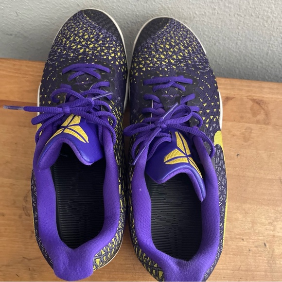 Nike Kobe Mamba Instinct Rage Court Fierce Purple Mens Sneakers 11.5 852473-500 - Picture 11 of 13